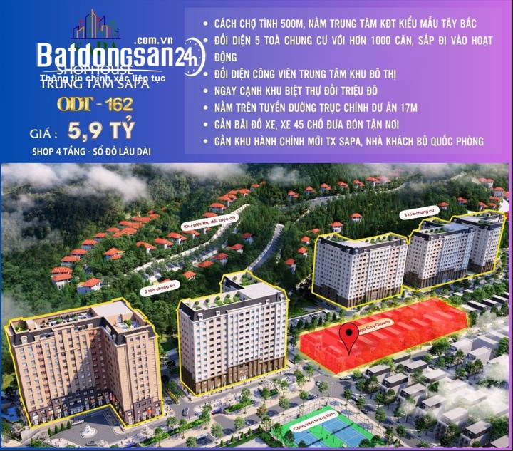 Chỉ từ 5,7 tỷ sở hữu Shophouse 4 tầng, dòng tài chính 15%/năm, HT ngân hàng 0% 24th