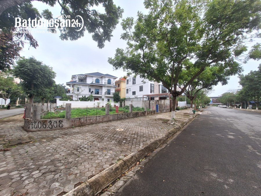 Bán đất lô góc 537m2 khu đô thị Sao Đỏ, Dương Kinh, HP