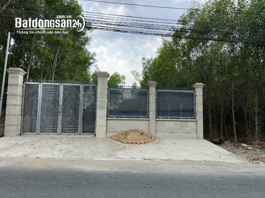 Bán đất mặt tiền đường Ông Binh, xã Thạnh Phú, Vĩnh Cửu. DT 470m, giá 3,8 tỷ.
