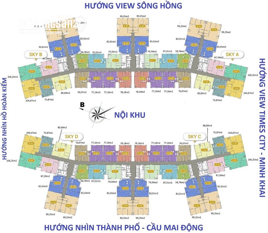 Bán căn hộ chung cư Imperia Sky Garden, Quận Hai Bà Trưng