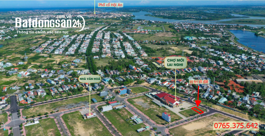 𝗕𝗮́𝗻 𝗻𝗵𝗮𝗻𝗵 𝗹𝗼̂ đất 𝗛𝗼̣̂𝗶 𝗔𝗻 ngay Chợ Lai Nghi, 𝗴𝗶𝗮́ 𝟭𝘁𝘆𝟳𝟯𝟬