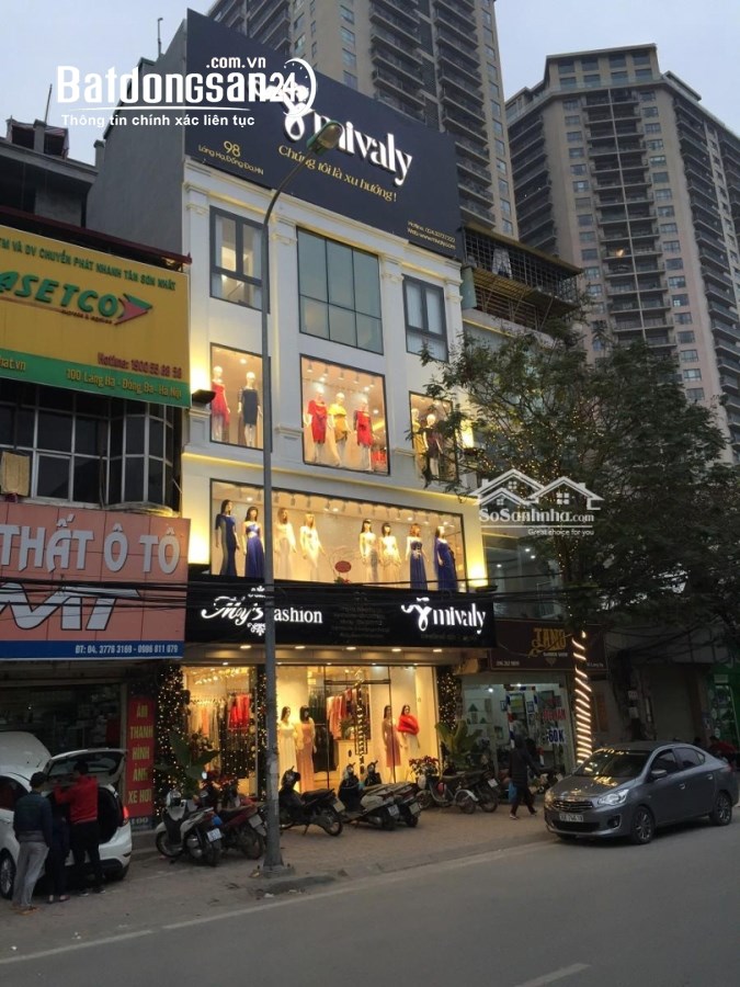 Siêu Hiếm! Phố Huỳnh Thúc Kháng 72m2 mặt tiền 7.2m kinh doanh đỉnh VIP quận Đống Đa