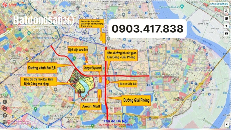 chính chủ cần chuyển nhượng suất đầu tư - đất sạch vành đai 2.5 - đường to - KĐT Định