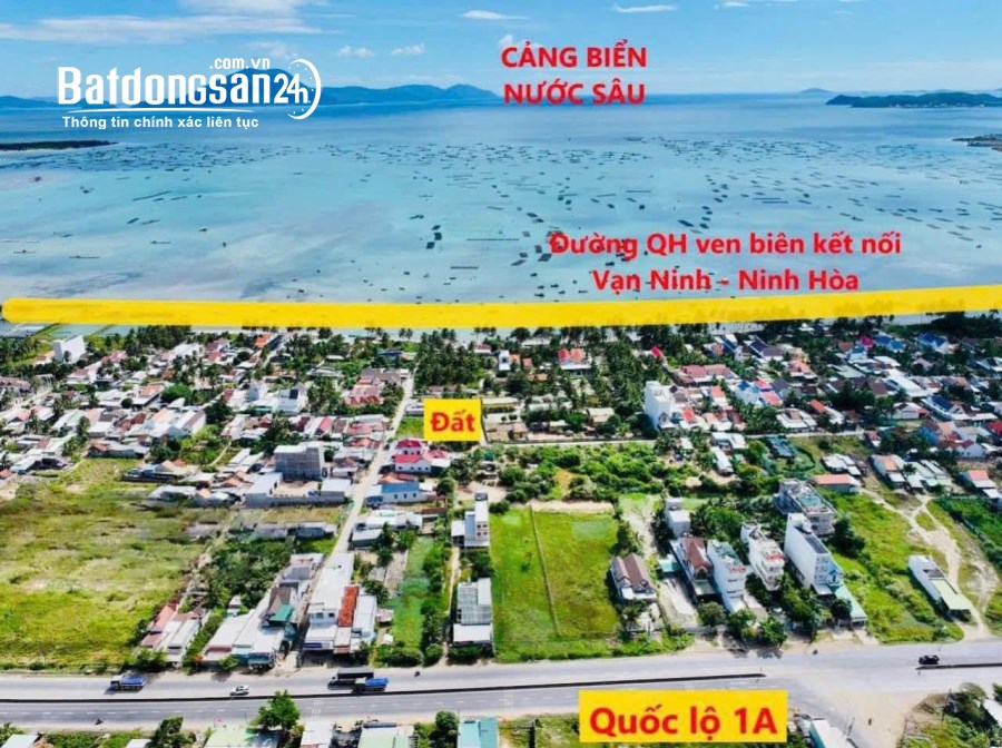 Bán đất Đường Quốc Lộ 1A, Xã Vạn Hưng, Huyện Vạn Ninh