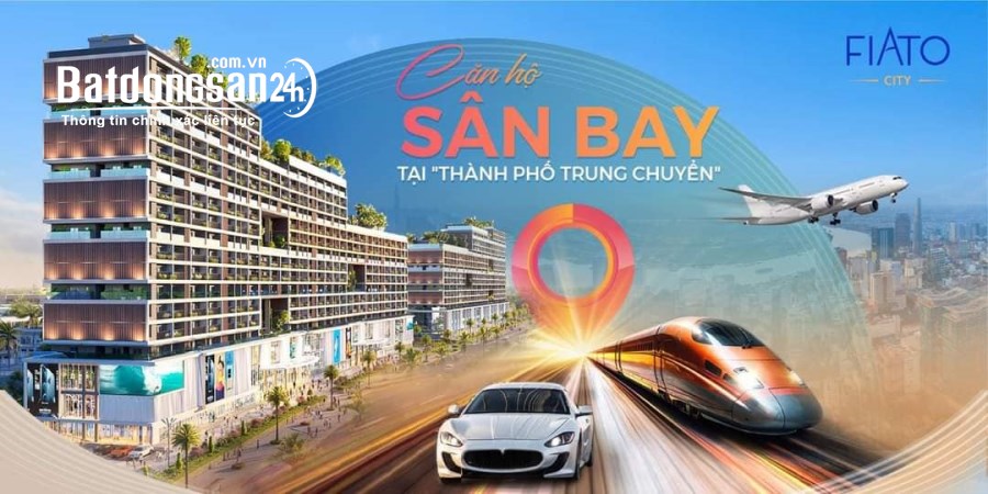 Fiato City Nhơn Trạch, Căn hộ cao cấp liền kề sân bay Long Thành, tt chỉ 0.5%/ tháng