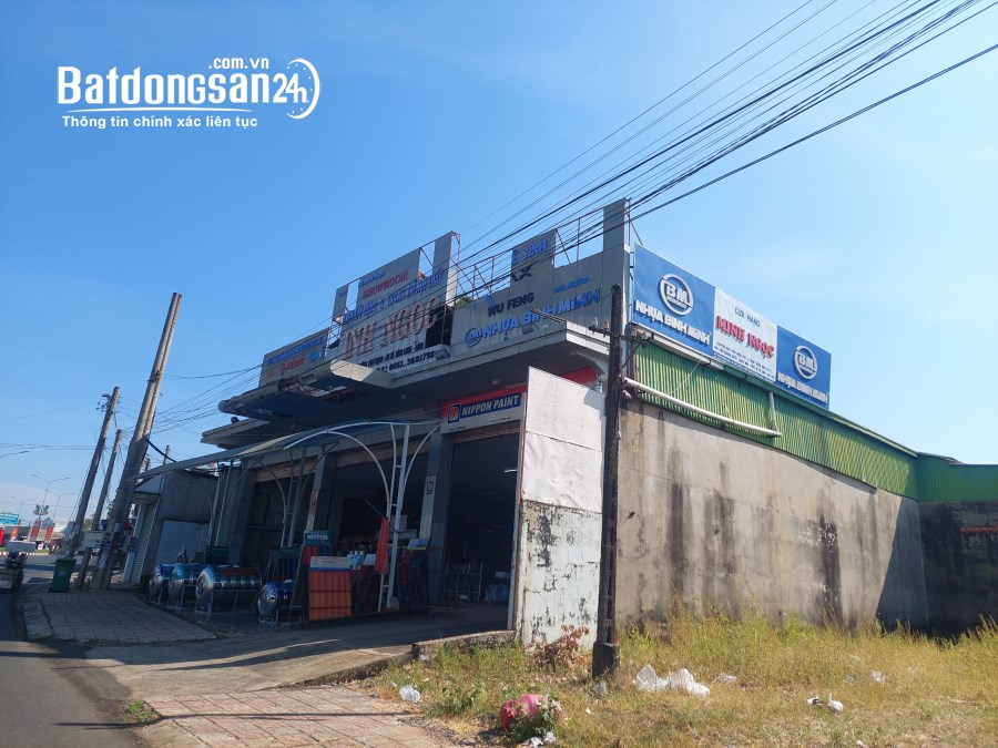 Bán đất 2 mặt tiền Đường ĐT 743, Xã Minh Tâm, Huyện Hớn Quản  giá 600 triệu