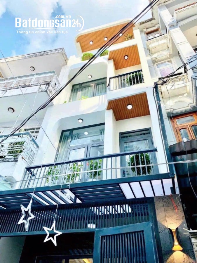 Nhà mới full nội thất hxh 48m2-4tang Huỳnh Văn Nghệ Gò Vấp - hxh , nở hậu- 7 tỷ