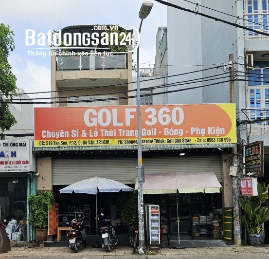 Mặt tiền đối diện cổng sân Golf Tân Sơn Nhất, DT 8x22m, GPXD hầm 7 lầu . Giá 25 tỷ