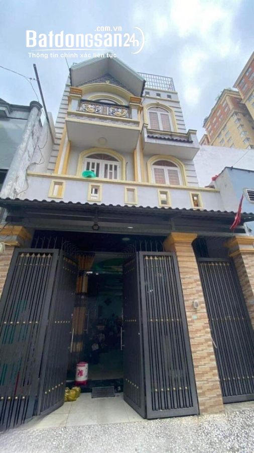  CĂN GÓC HẺM Ô TÔ, TRƯƠNG PHƯỚC PHAN, BÌNH TRỊ ĐÔNG, BÌNH TÂN, 04 TẦNG, 58M2, 6.4 TỶ