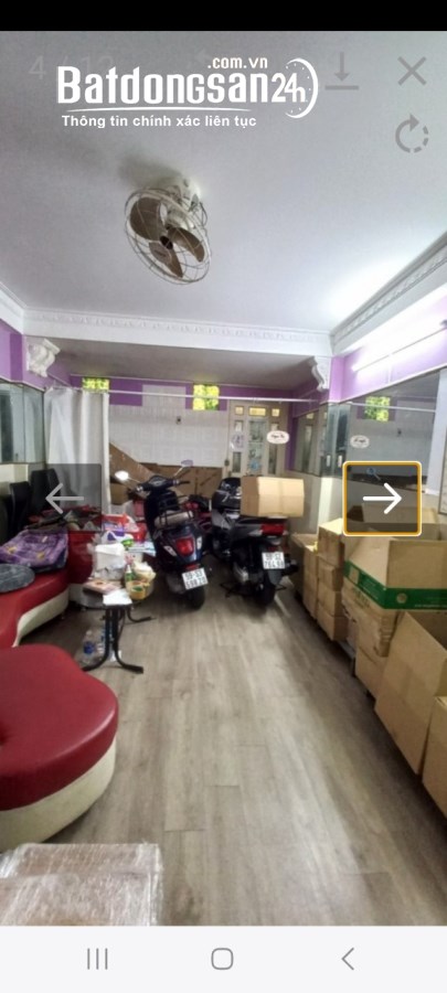 Nhà mặt tiền , 76m2 , 5 lầu , Bình Thạnh , giá 17.8 tỷ .