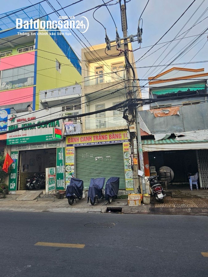 Bán nhà mặt phố Đường Tân Quý, Phường Tân Quý, Quận Tân Phú