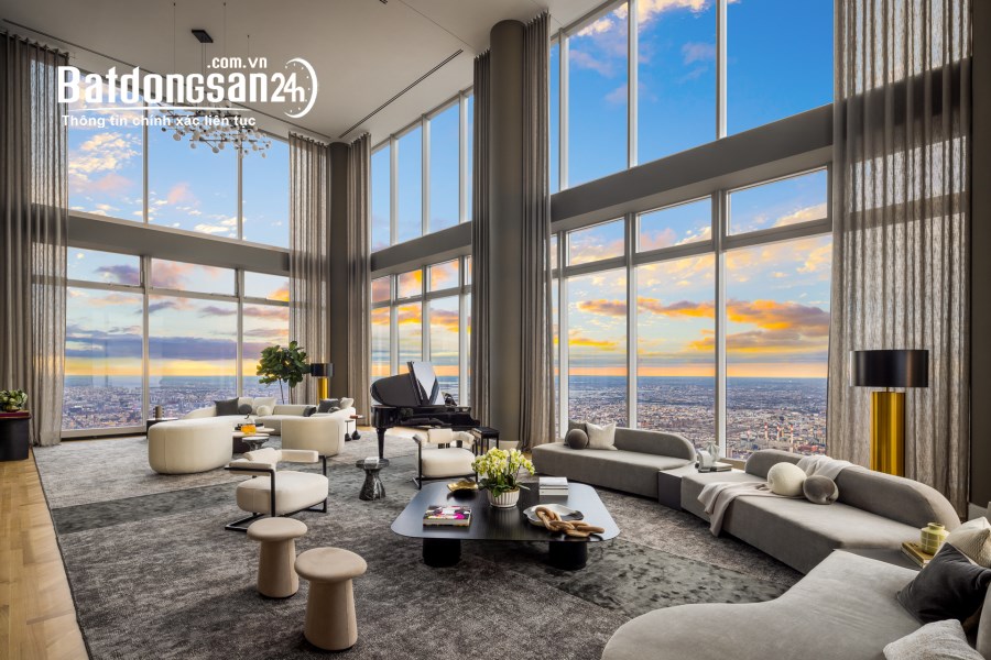 Căn hộ Penthouse 232,8m2 siêu đẹp cần bán ở KĐT Khai Sơn City Long Biên, vay HTLS 0%