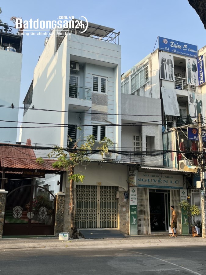 bán nhà 5x20m 4 lầu đường 9 phường tân kiểng Quận 7, đường đôi