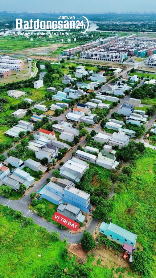 BÁN ĐẤT ĐƯỜNG SỐ 12, 100M2, KHU THÁI SƠN T&T LONG HẬU, GIÁ 2.05 TỶ