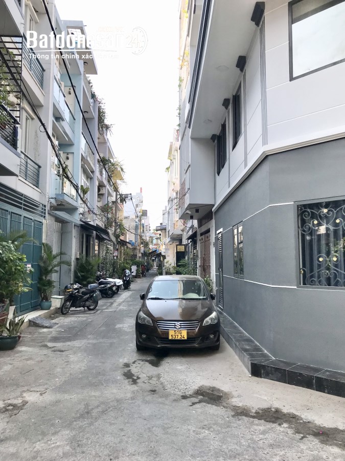 NHÀ 2 MẶT TIỀN gần VĂN CAO, 5x14M, 5 TẦNG, HẺM 6M, BÌNH LONG, 6.X TỶ