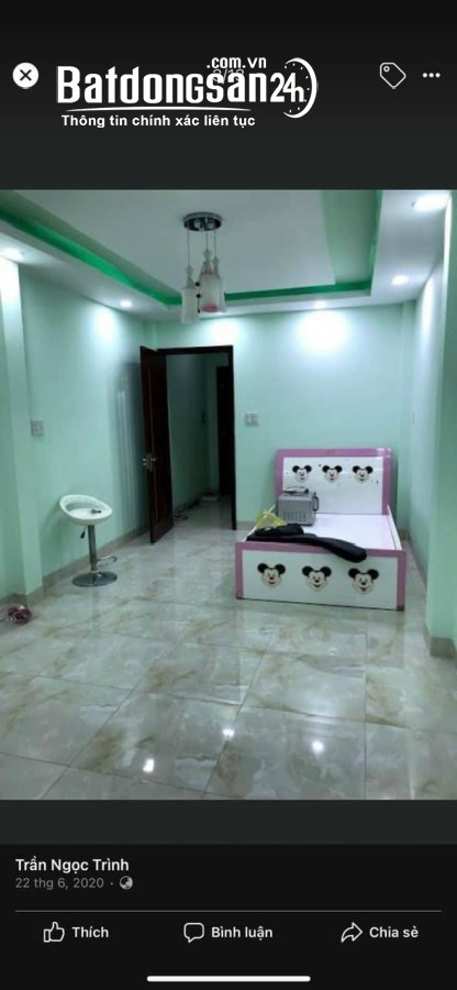 Nhà Đẹp Bình Thạnh-hẻm xe hơi-4 Tầng-Gía Tốt