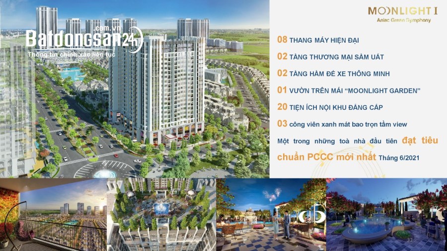 Bán căn hộ chung cư Moonlight An Lạc, Đường An Trai, Huyện Hoài Đức