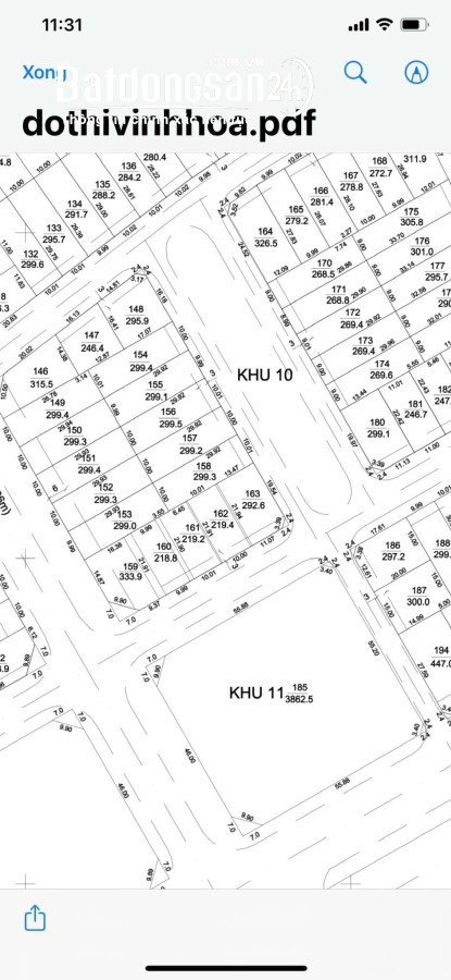 (VHO05) BÁN 2 LÔ ĐẤT LIỀN KỀ KHU ĐÔ THỊ MỚI VĨNH HÒA.
