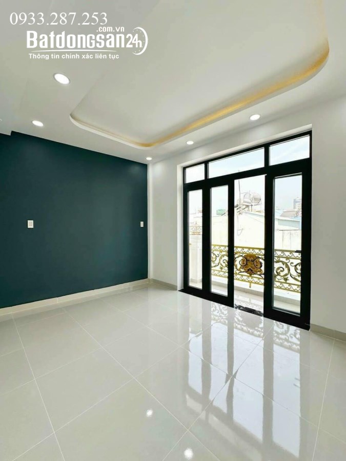BÁN NHÀ TÂN BÌNH, GẦN TRƯỜNG CHINH, 4.8x20m, 4 TẦNG BTCT, HẺM XE HƠI, CHỈ 7.2 TỶ