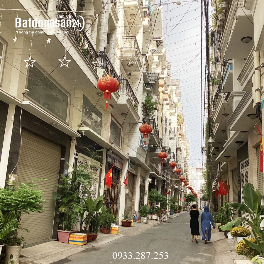 BÁN NHÀ TÂN BÌNH, GẦN TRƯỜNG CHINH, 4.8x20m, 4 TẦNG BTCT, HẺM XE HƠI, CHỈ 7.2 TỶ