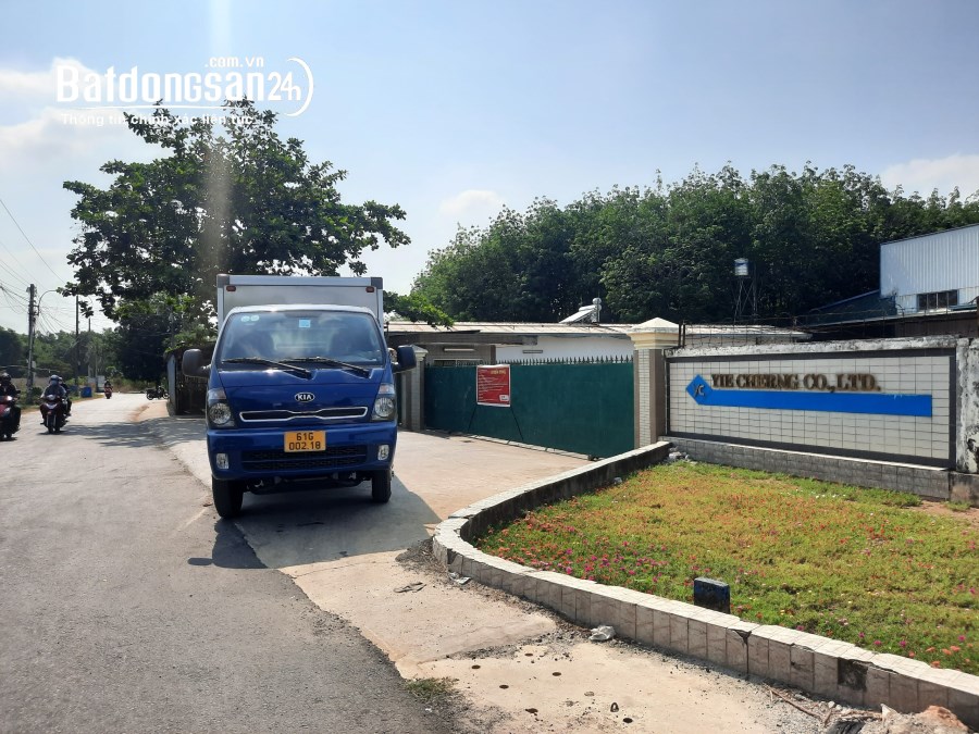 Sang gấp 430m2 đất đường nhựa 17m Chánh phú hoà ngay KCN Visip 2 đã tách 2 sổ 860 tr