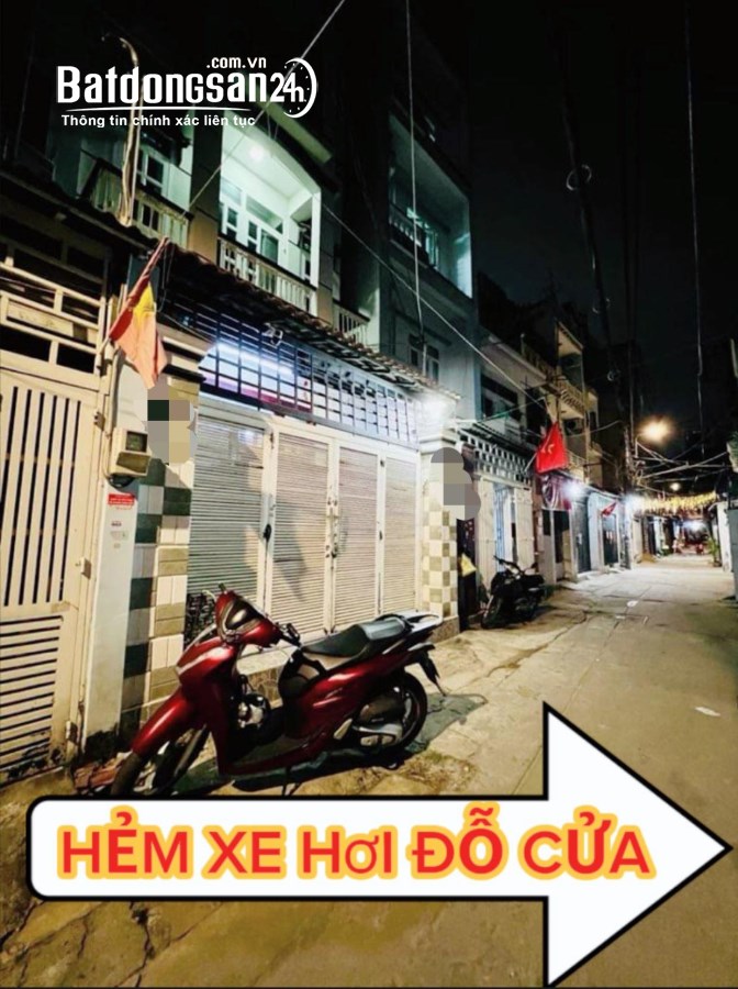 Bán nhà hxh 58m2-4tang Huỳnh Văn Nghệ Gò Vấp , liền kề chợ Bảo Ngọc Tú - 6 tỷ nhỉnh