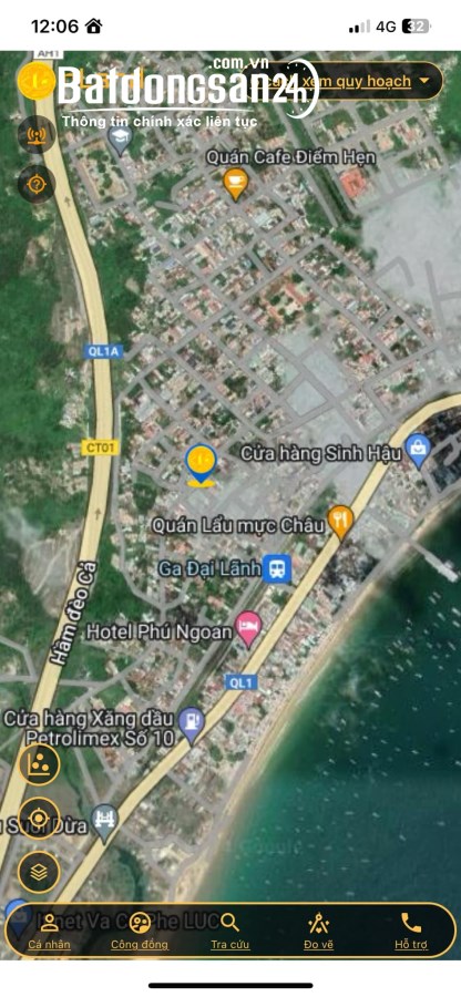 BÁN NHANH LÔ GÓC 2 MẶT TIỀN DT 182M2 ĐẠI LÃNH - VẠN NINH, KHÁNH HOÀ, GIÁ 1,3 TỶ