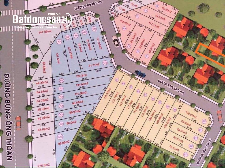 Bán đất Đường Bưng Ông Thoàn, Phường Phú Hữu, TP Thủ Đức (Quận 9)
