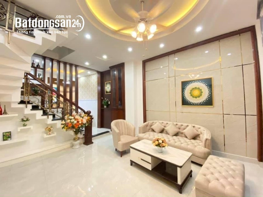 CẦN BÁN NHÀ ĐẸP 3 TẦNG LÝ PHỤC MAN QUẬN 7 - HXH THÔNG TRẢI NHỰA - TẶNG FULL NỘI THẤT 