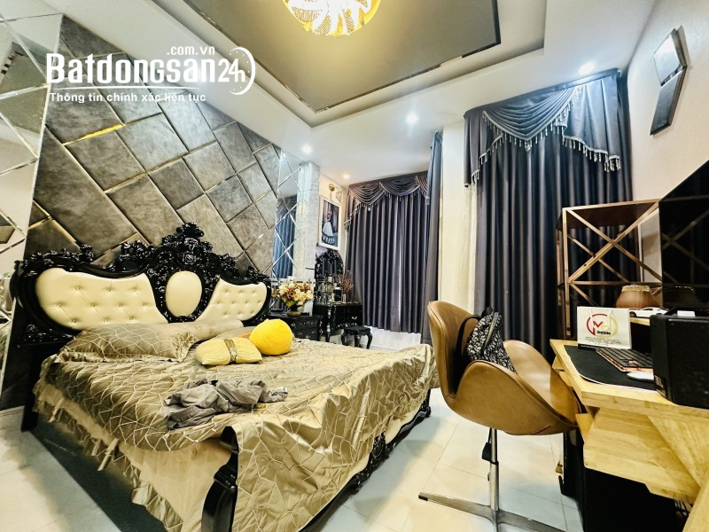 HẺM Ô TÔ 6M, 40M RA MẶT TIỀN CHỢ, HOÀNG MINH ĐẠO, F5, Q8, 4 TẦNG, 68.5M2, 8.5 TỶ.