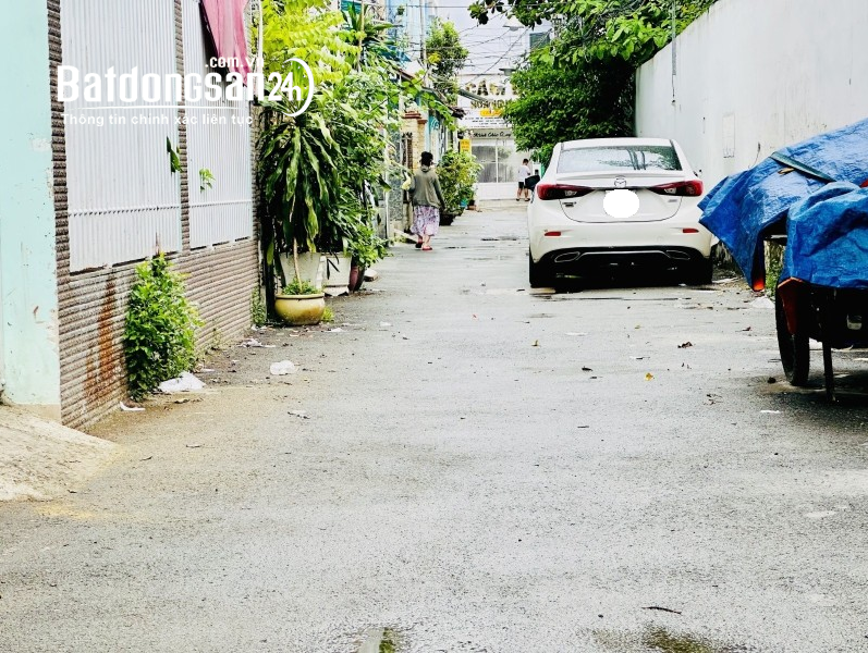 HẺM Ô TÔ 6M, 40M RA MẶT TIỀN CHỢ, HOÀNG MINH ĐẠO, F5, Q8, 4 TẦNG, 68.5M2, 8.5 TỶ.