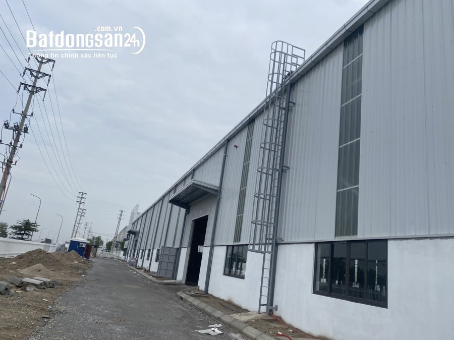 Cho thuê Xưởng Thuận Thành Bắc Ninh S=1000mw Giá 100k/m2