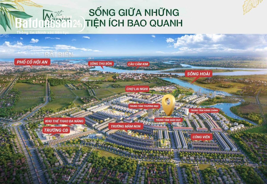 Bán đất nền phân lô The Mansion Hội An, Đường An Dương Vương, Huyện Điện  Bàn
