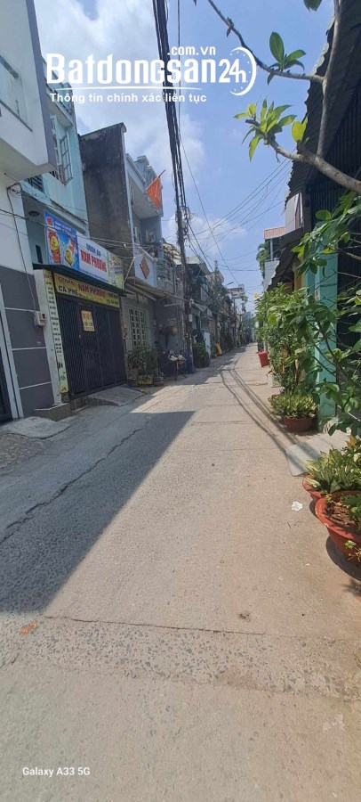 BBán nhà mới 65m2, 3 tầng, HXH, Tân Thới Hiệp, Quận 12, giá 4,6 tỷ