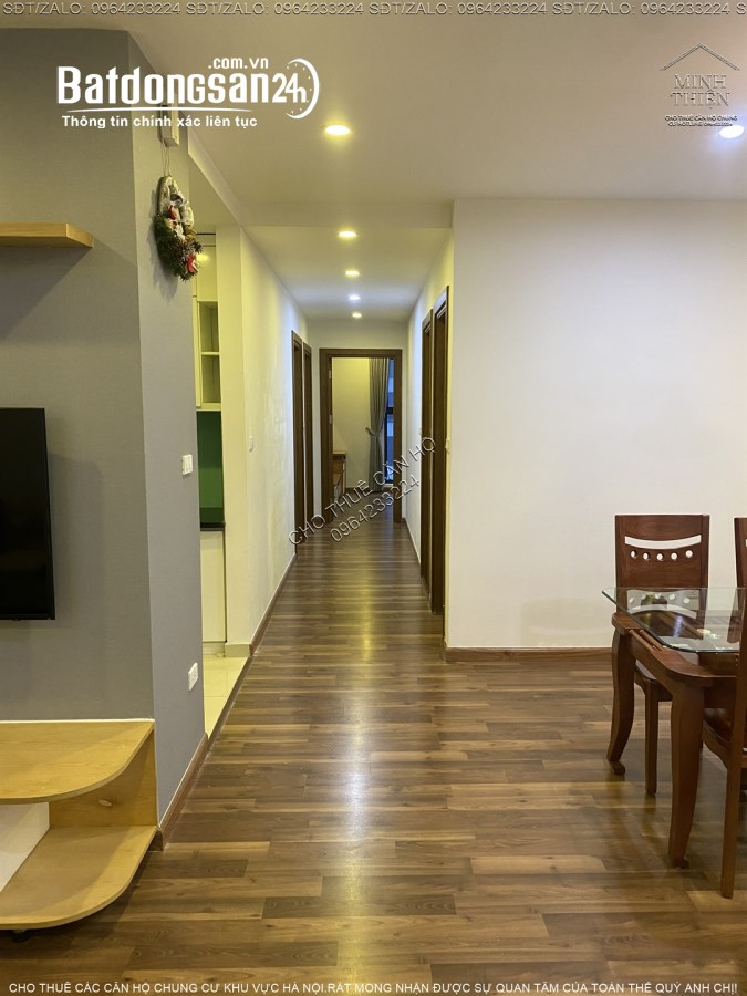 Goldmark City Cho Thuê Căn 3 Ngủ Full Nội Thất Diện Tích 123 Mét Tầng Cao Tòa R3 