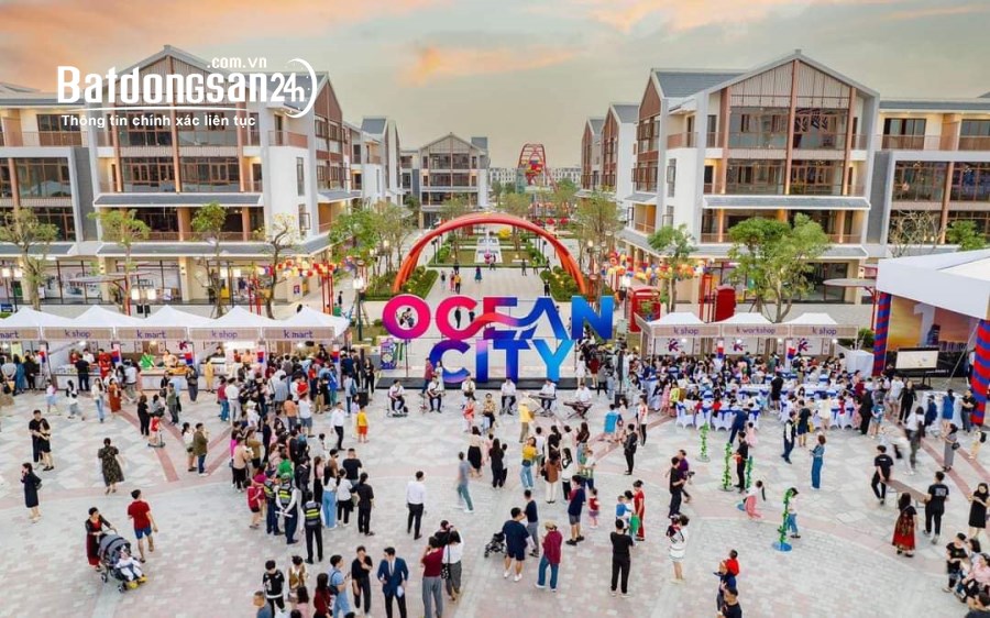 Cho thuê miễn phí MBKD phố Hàn, Hongkong tại Vinhomes Ocean Park 2