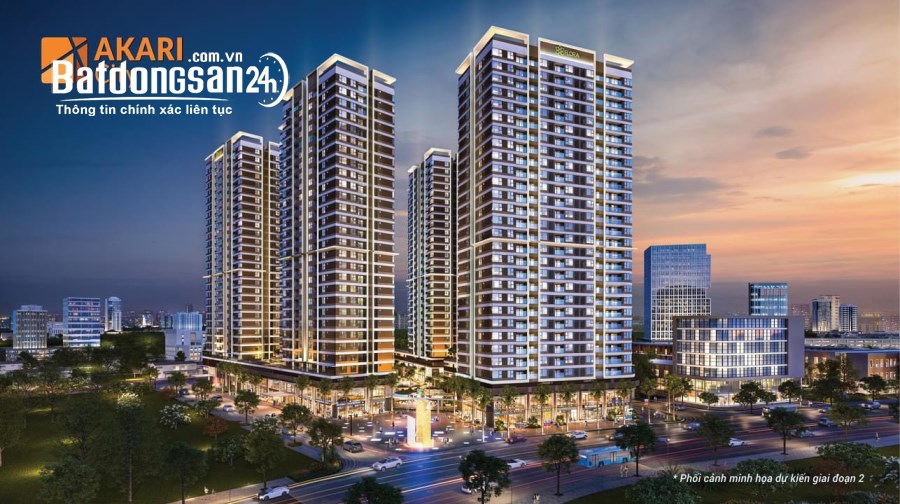 Bán căn hộ AKARI CITY 2PN 1WC Bình Tân cuối 2024 nhận nhà
