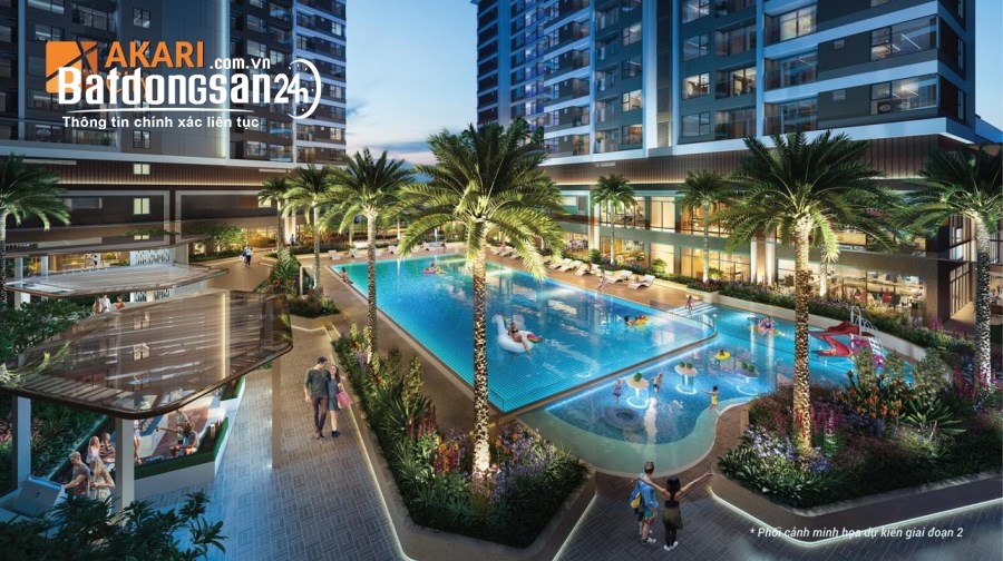 Bán căn hộ AKARI CITY 2PN 1WC Bình Tân cuối 2024 nhận nhà