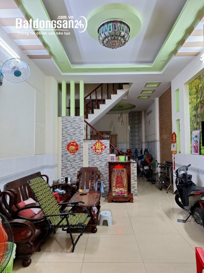 HẺM Ô TÔ THÔNG, BÌNH TRỊ ĐÔNG, PHƯỜNG B.T.ĐÔNG A, BÌNH TÂN, 4 TẦNG, 53M2, 5.7 TỶ.