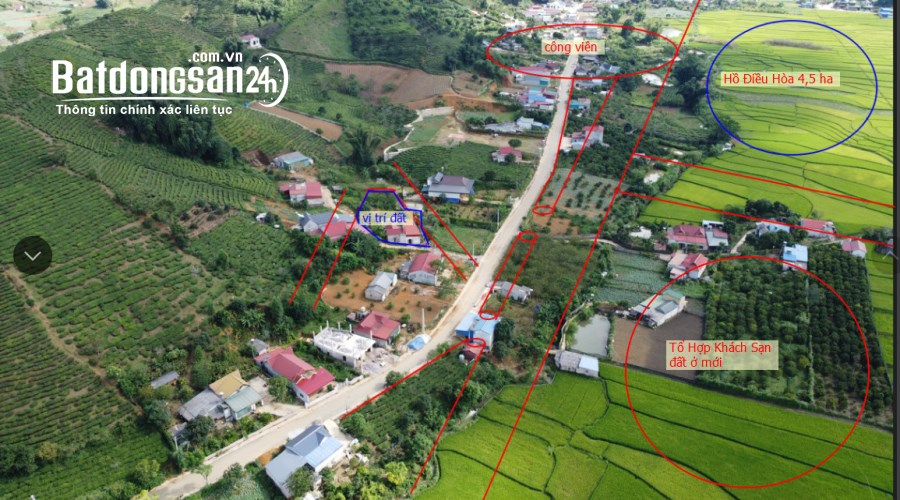 Bán đất Đường 6, Thị trấn Nông trường Mộc Châu, Huyện Mộc Châu