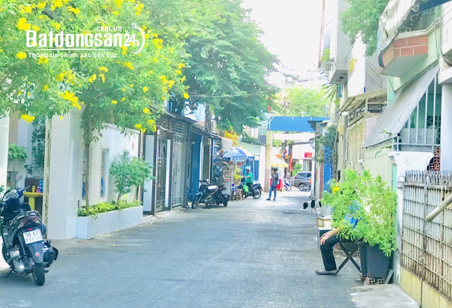  BÁN NHÀ HẺM 371 TRƯỜNG CHINH, P14, Q.TÂN BÌNH, 4 TẦNG, 4,5M x 18M, SHR, 10,5 TỶ