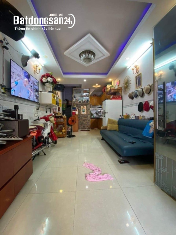 MẶT TIỀN, LÊ LÂM, PHÚ THẠNH, TÂN PHÚ, 2 TẦNG, 25M2, 4.3 TỶ.