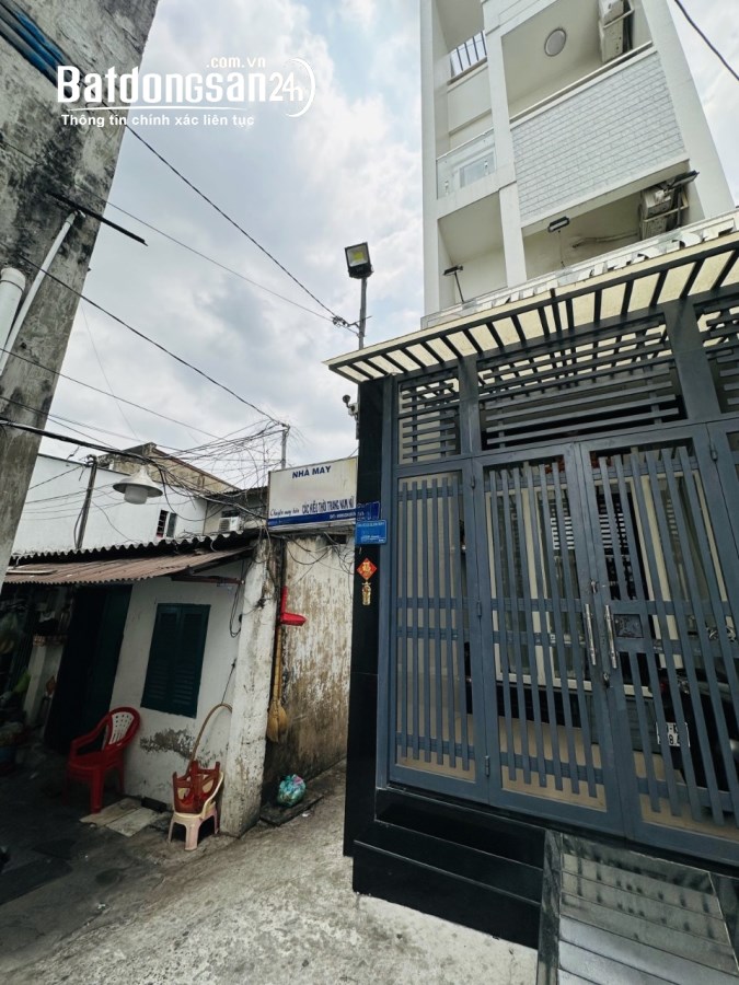 NHÀ NGAY TRUNG TÂM TỔ HỢP DỊCH VỤ QUẬN 6 - PHẠM VĂN CHÍ - 51M2 - 2 TẦNG NHỈNH 4 TỶ