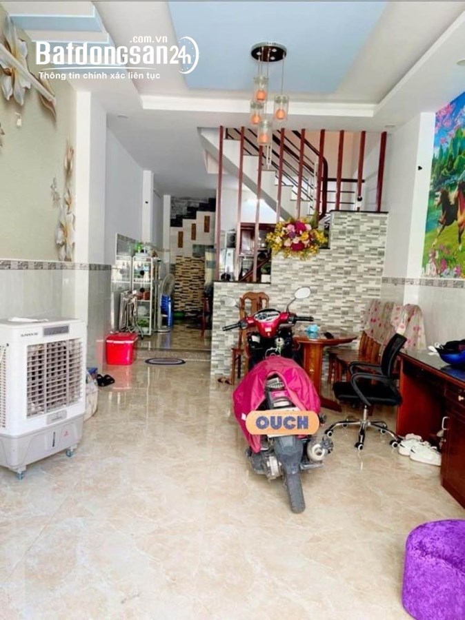 BÁN NHÀ HẺM XE TẢI LÊ VĂN QUỚI, NGÃ TƯ BỐN XÃ, 3 TẦNG MỚI ĐẸP, 4x12M, GIÁ CHỈ 5.7t.ỷ