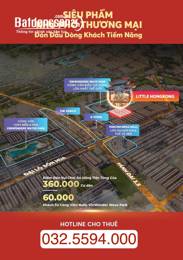 Cho thuê miễn phí Shophouse Vinhomes Ocean Park 2, Xã Nghĩa Trụ, Huyện Văn Giang