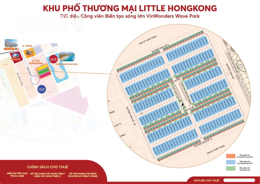 Cho thuê miễn phí Shophouse Vinhomes Ocean Park 2, Xã Nghĩa Trụ, Huyện Văn Giang
