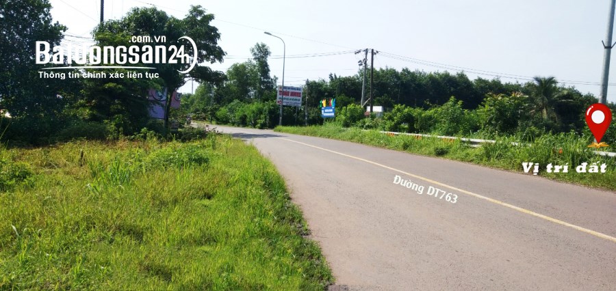 Bán 2.098m² (25mx68m) Đất ONT  Mặt Tiền Đường ĐT763. Định Quán - Đồng Nai .Giá chỉ 21