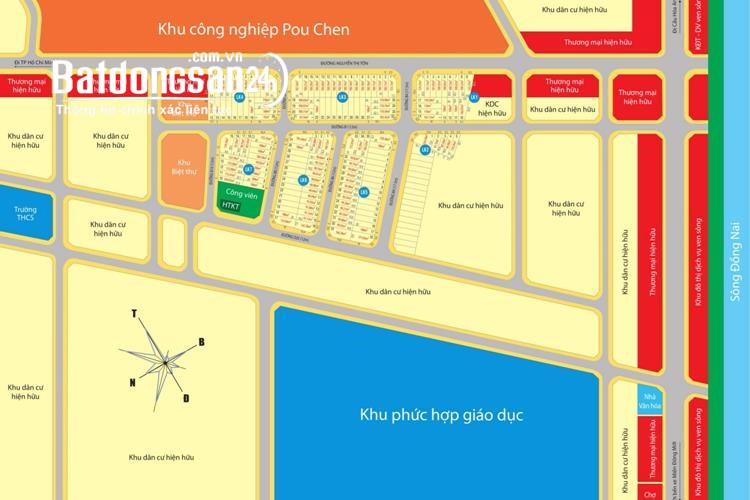 Bán nhà mặt phố Biên Hòa New Town, Đường Nguyễn Thị Tồn, TP Biên Hòa