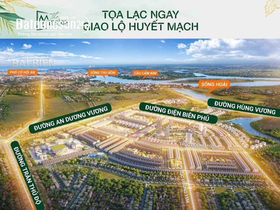 Bán đất Green City, Đường An Dương Vương, Huyện Điện  Bàn