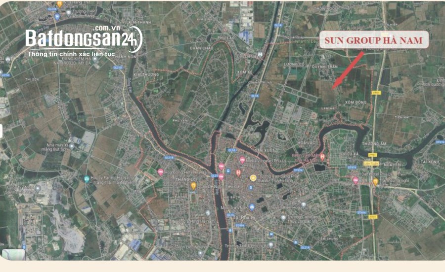 Bán đất nền phân lô Đường Lê Công Thanh, Xã Lam Hạ, TP -  Phủ Lý